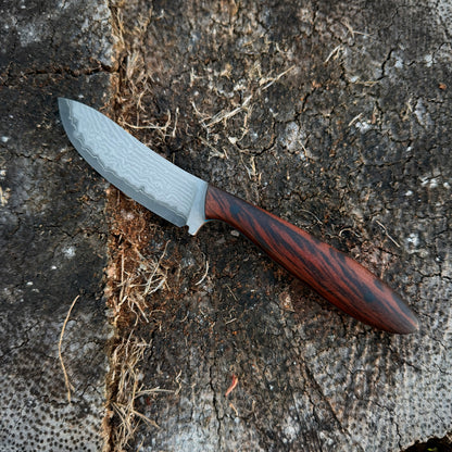 Stoat- stainless Damascus clad SLD ￼