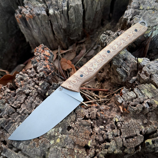 POCKET DROP- lightly Textured Meredith richlite handle
