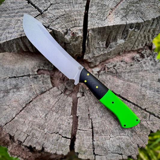 Al'rounda - Neon Green G10 Handle